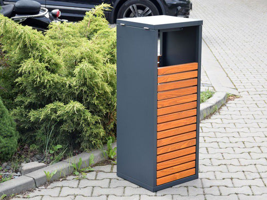 Šiukšliadėžė Amant I 80L – tvariems urbanistiniams sprendimams bei pėsčiųjų zonų tvarkymui