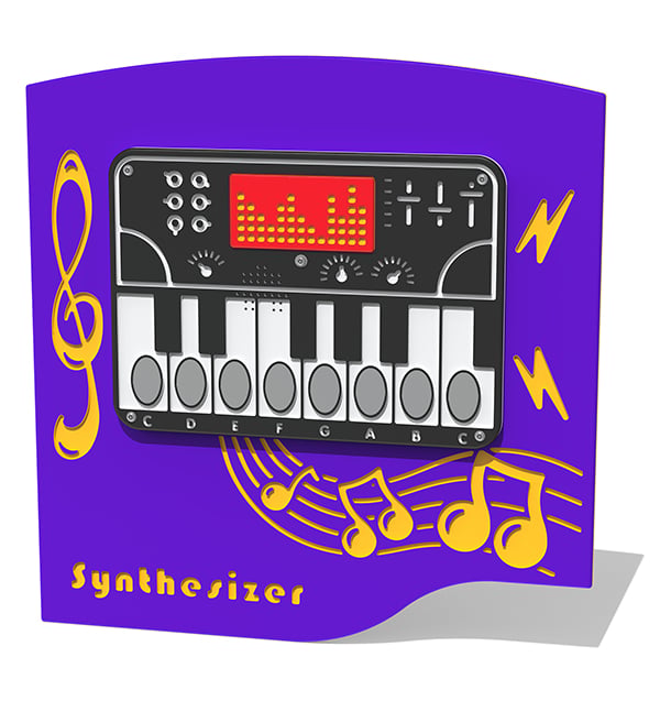 Symphony 4 – 5 interaktyvių muzikinių instrumentų komplektas PlayTronic - kokybiška žaidimų aikštelė