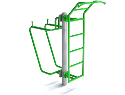 OF2-19+20 Legs Raise Ladder koju kelimas ir kopeteles ant vieno stulpo
