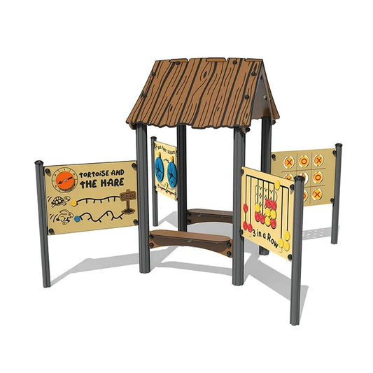 Lauko nuotykių salelė darželiams „Adventure Game“ - saugios lauko aikštelės