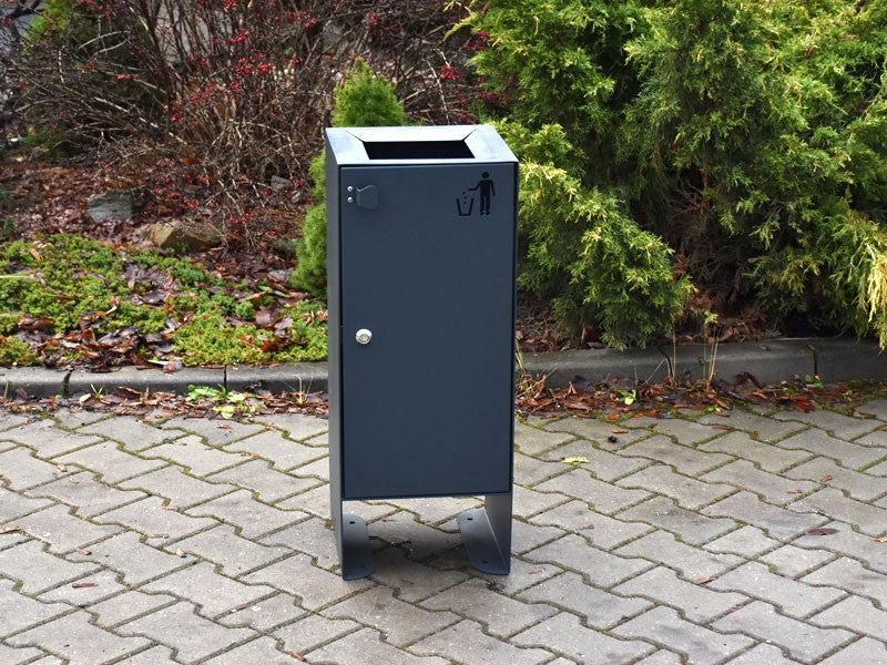 Šiukšliadėžė Aster III – moderniai miesto infrastruktūrai ir šiuolaikinėms viešosioms erdvėms