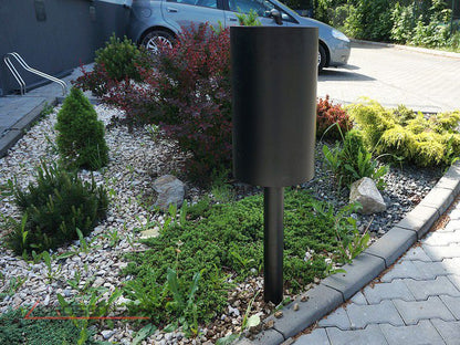 Šiukšliadėžė Orlik 30L – tvariems urbanistiniams sprendimams bei pėsčiųjų zonų tvarkymui