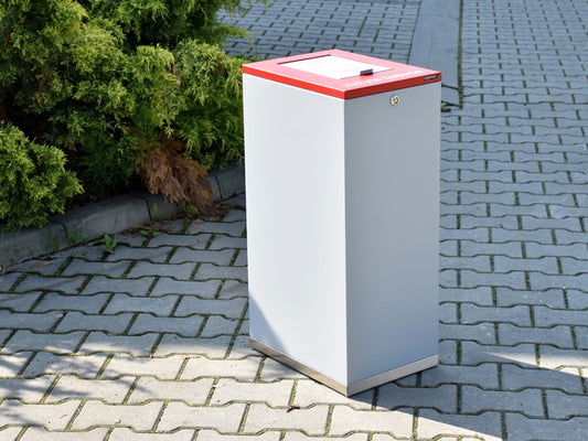 Šiukšliadėžė Panaudotoms Baterijoms Ir / 60 L – tvariems urbanistiniams sprendimams bei pėsčiųjų zonų tvarkymui