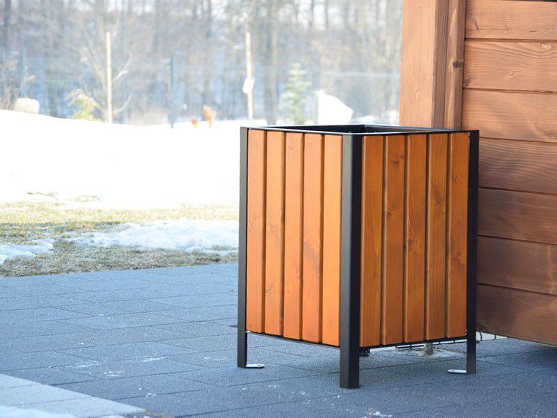 Gatvės Šiukšliadėžė Promyk I – aukščiausios kokybės sprendimams savivaldybių ir valstybiniuose projektuose