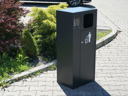 Šiukšliadėžė - peleninė Kaja I – tvariems urbanistiniams sprendimams bei pėsčiųjų zonų tvarkymui