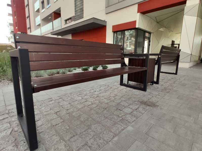Lauko suoliukas Majka – moderniai miesto infrastruktūrai ir šiuolaikinėms viešosioms erdvėms