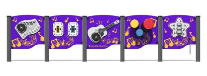 Muzikos instrumentų komplektas Symphony 2 lauko žaidimų erdvėms - aikštelės vaikams