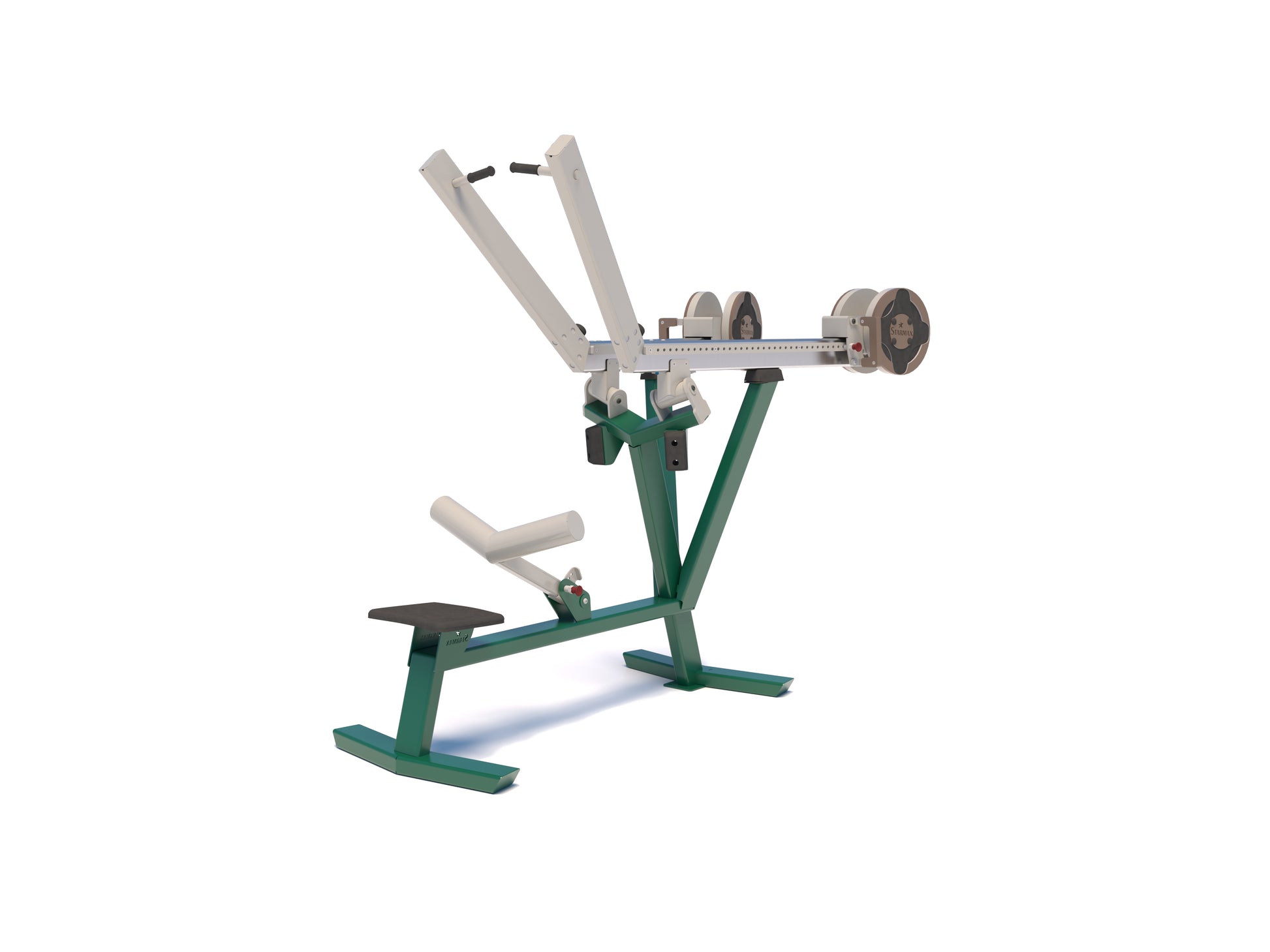 ProGym-02 Lat Pulldown lauko treniruoklis nugarai su reguliuojamu pasipriešinimu