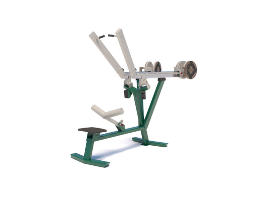 ProGym-02 Lat Pulldown lauko treniruoklis nugarai su reguliuojamu pasipriešinimu