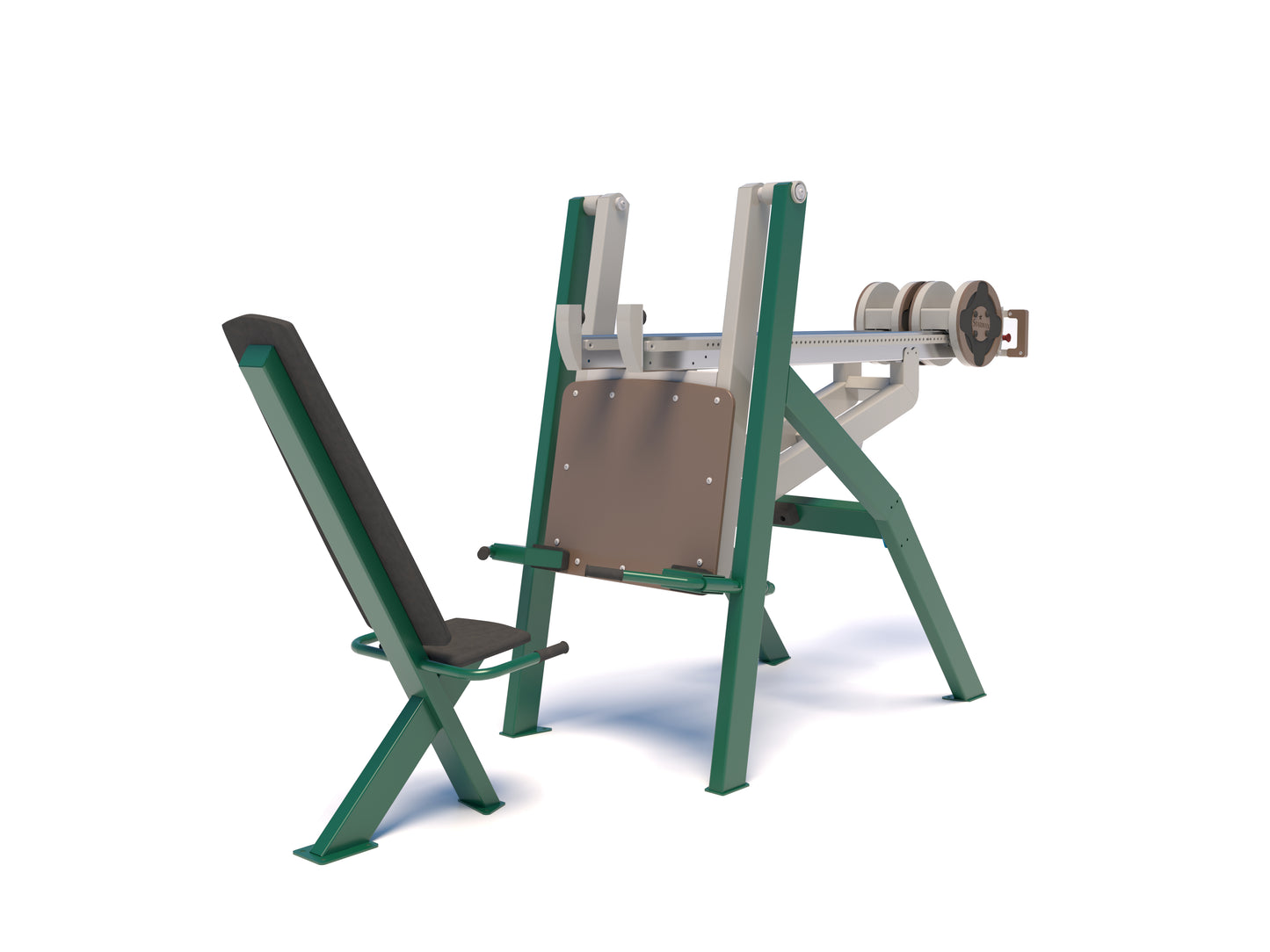 ProGym-03 Leg Press lauko kojų treniruoklis su reguliuojamu svoriu