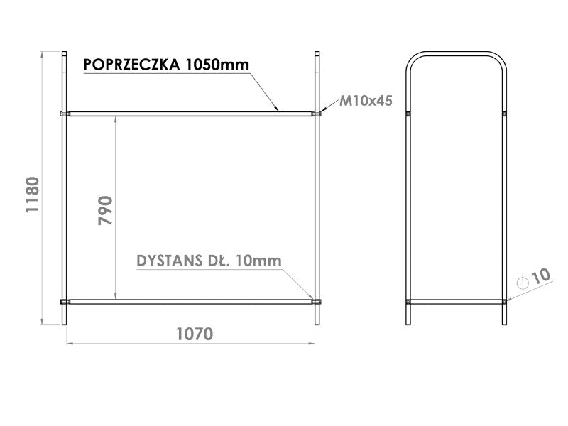 Padangų, ratų su ratlankiais lentyna max pion-8 cinkuota – moderni mažoji architektūra