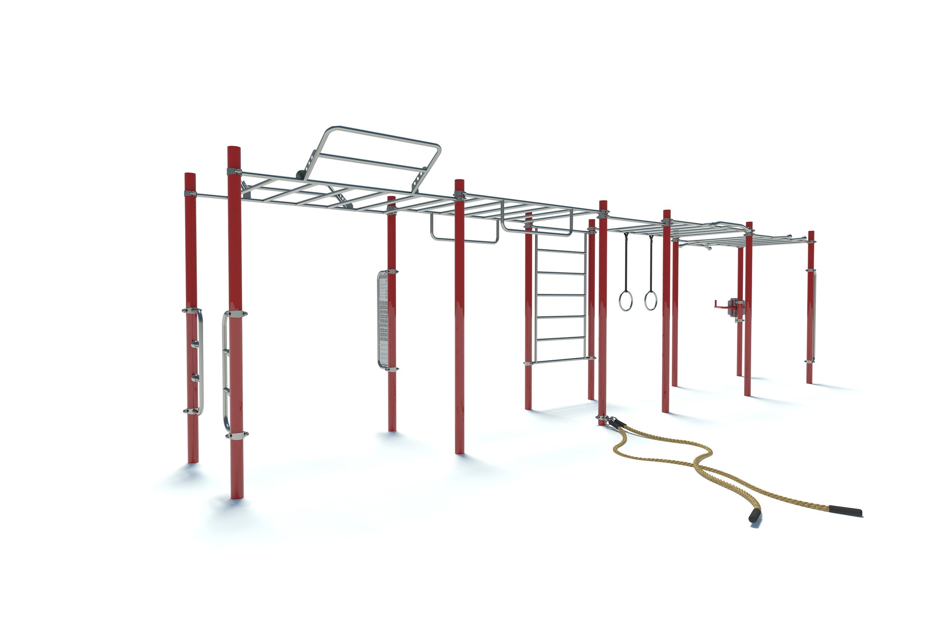 S-10 CrossFit Station street workout kompleksas, gatvės treniruokliai laukui