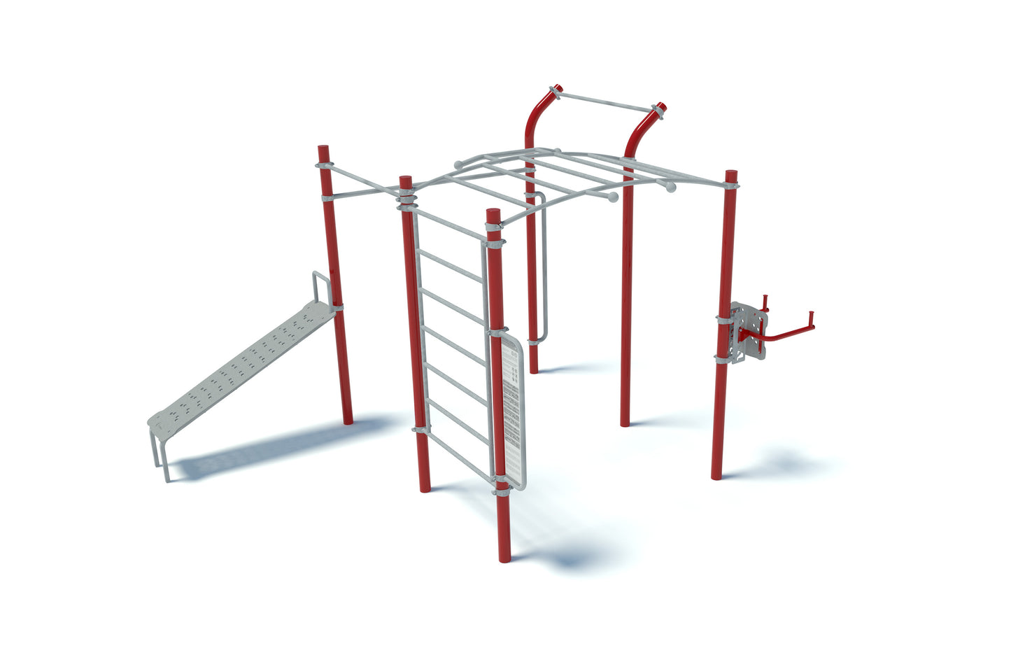 S-11 Flag street workout kompleksas su human flag turėklu