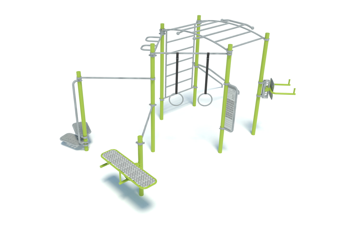 Street workout kompleksas S-13 6Pack