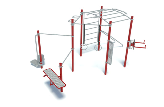 Street workout kompleksas S-13 6Pack