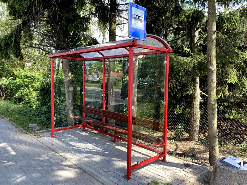 Autobusų stotelės pavėsinė „Krokus I“ / 315 cm – mažosios architektūros elementai