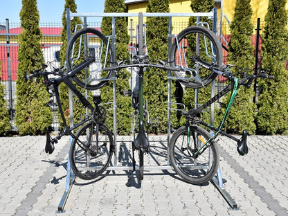 Pakaba lift premium-12 (12 vietų) su konstrukcija ir laikikliais – lauko baldai viešosioms erdvėms