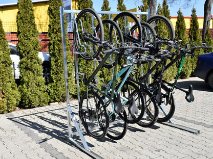 Pakaba lift premium-12 (12 vietų) su konstrukcija ir laikikliais – lauko baldai viešosioms erdvėms