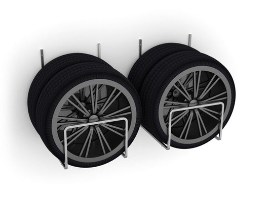 Laikiklis 4 padangoms, ratams su ratlankiais max duo – moderni mažoji architektūra