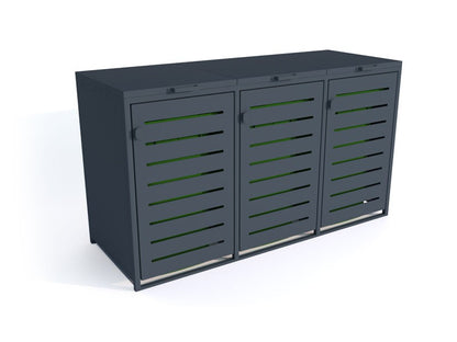 Atliekų konteinerių uždanga III 3x120l – prekės viešosioms erdvėms